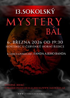 13. Sokolský MYSTERY bál