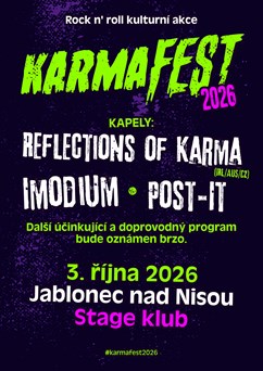 KarmaFest Jablonec N.N 2026