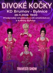 Travesti show Divoké kočky v Brumově - Bylnici