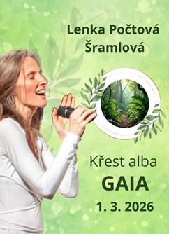 Křest alba GAIA – Lenka Počtová Šramlová