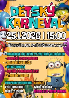 Dětský karneval - MKS Kyjov