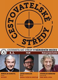 Cestovatelské středy v NM: Donutil, Bernard, Hanulák