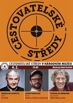 Cestovatelské středy v NM: Donutil, Bernard, Hanulák