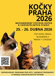 Mezinárodní výstava Kočky Praha 2026
