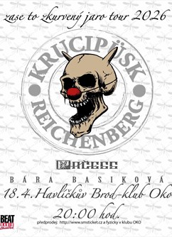 Krucipüsk + Pačess a Bára Basiková  „ZASE TO ZKURVENÝ JARO“ 