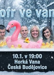 Fofr ve vaně - Improshow Fofru v županu