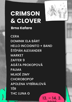 Crimson & Clover: Market, Palma, TĒR, Chorobopop...