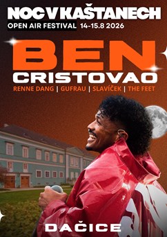 Noc v Kaštanech 2026: BEN CRISTOVAO & hosté .... 
