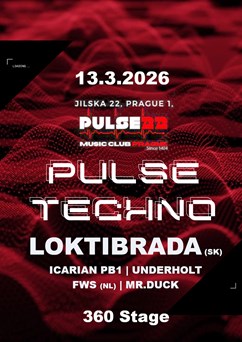 Pulse Techno w/ Loktibrada (Dalo),Icarian PB1,Underholt,FWS
