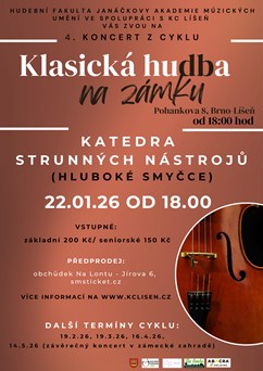 Klasická hudba na zámku (Katedra strunných nástrojů)