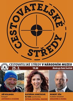 Cestovatelské středy v NM: Kolbaba, KJ SAX, JÍŠA