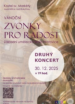 Vánoční Zvonky pro radost - ZUŠ Hrotovice