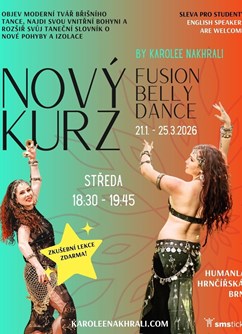Kurz Fusion Belly Dance v Brně