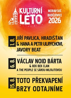 Moravskobudějovické Kulturní léto 2026