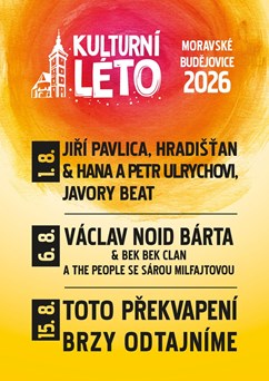 Moravskobudějovické Kulturní léto 2026