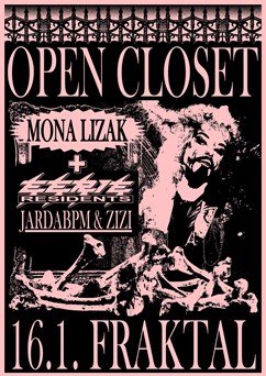 OPEN CLOSET: dragshow Mona Lizak, Vipera, Amba Fatima +EERIE