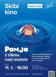 Skibi kino - Ponjo z útesu nad mořem