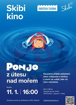 Skibi kino - Ponjo z útesu nad mořem