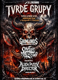 Tvrdé grupy / Live metal hard/heavy/core U Matesa