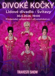 Travesti show Divoké kočky ve Svitavách