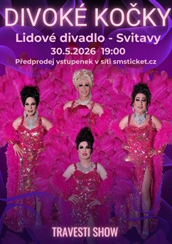 Travesti show Divoké kočky ve Svitavách