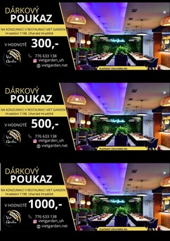Dárkový voucher Viet Garden
