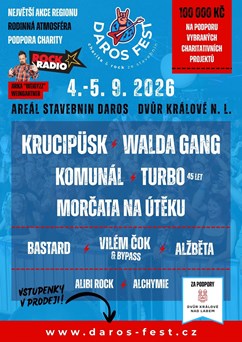 DAROS FEST – charita & rock ze stavebnin
