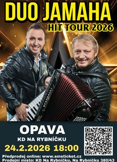 Koncert Duo Jamaha - Hit Tour 2026 - Opava
