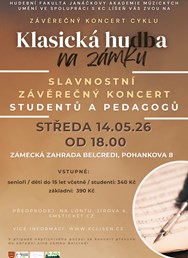 Klasická hudba na zámku - Slavnostní závěrečný koncert