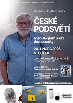 Beseda s Josefem Klímou
