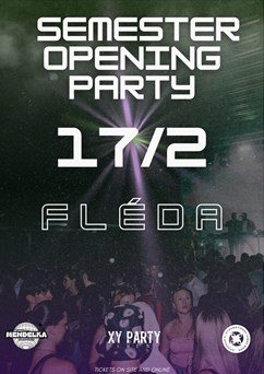 Semester opening party x 17/2 x Fléda club