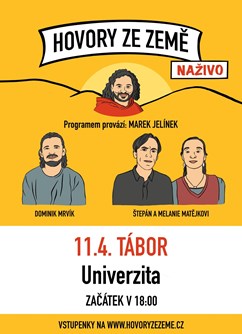 Hovory ze země naživo