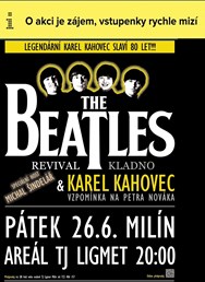 Legenda Karel Kahovec "80" + Beatles Revival+Michal Šindelář