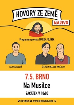 Hovory ze země naživo