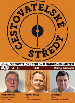 Cestovatelské středy v NM: Kopta, Kraus, Přibáň
