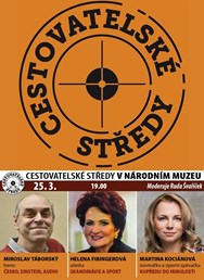 Cestovatelské středy v NM: Táborský, Fibingerová, Kociánová