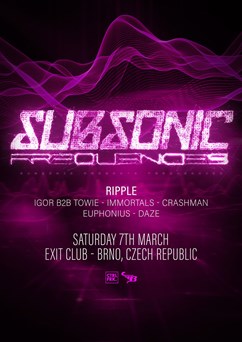Subsonic (UK): Frequencies tour / Brno