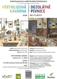 Fértrejdová kavárna versus Dezolátní pivnice