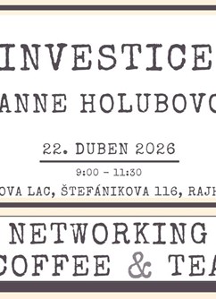 Networking Coffee & Tea s Anne Holubovou