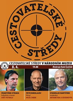 Cestovatelské středy v NM: Straka, Nikolajev, Bartůšek