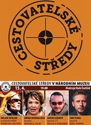 Cestovatelské středy v NM: Špalek, Bohdalová, Szántó, Tuna