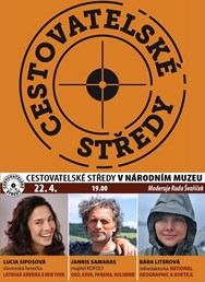 Cestovatelské středy v NM: Siposová, Samaras, Literová