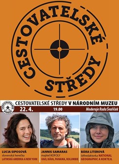 Cestovatelské středy v NM: Siposová, Samaras, Literová
