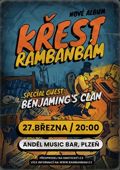 Rambanbám (křest alba) + host: Benjaming's Clan
