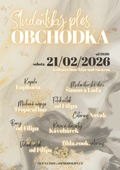 Studentský ples Obchodka