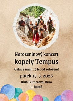 Narozeninový koncert kapely Tempus