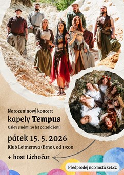 Narozeninový koncert kapely Tempus