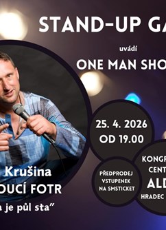 One man show Jardy Krušiny PŮL STA JE PŮL STA 