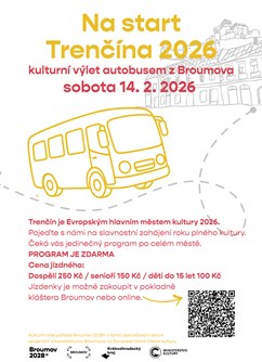 Na start Trenčína 2026: kulturní výlet autobusem z Broumova