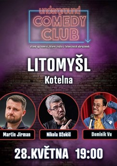 Stand-up s Underground Comedy CLUB | Litomyšl
